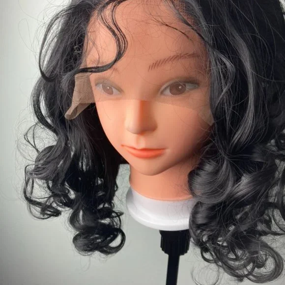 Short Curly Bob Lace Wigs